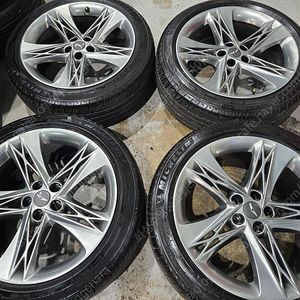 제네시스G90 RS4 20인치 순정 휠타이어 판매합니다