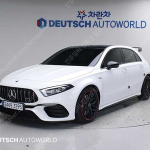 벤츠 A클래스 중고 A클래스 벤츠 중고 흰색 2023년식 13,296km AMG A45 4MATIC+ 해치백 자동차 중고