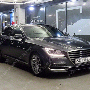 제네시스 G80 중고 제네시스 중고 가격 회색 2018년식 3.3 GDI AWD 프리미엄 럭셔리 중고자동차