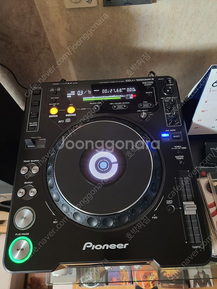 파이오니아 CDJ-1000 MK3 CD플레이어--0