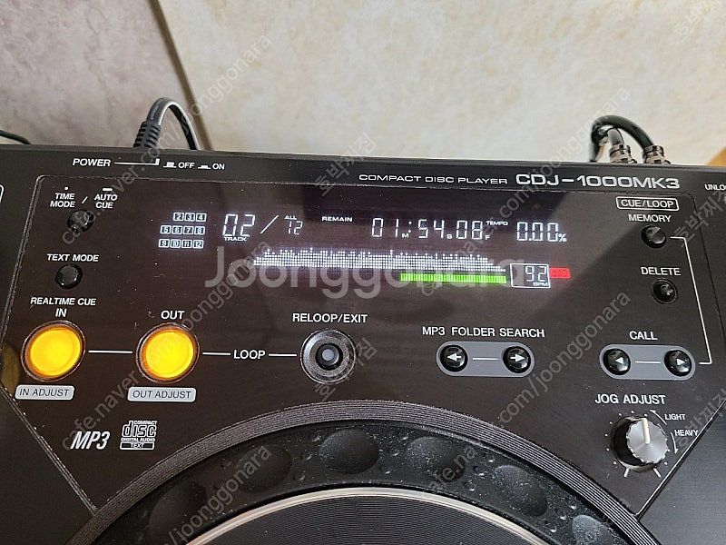 파이오니아 CDJ-1000 MK3 CD플레이어--1
