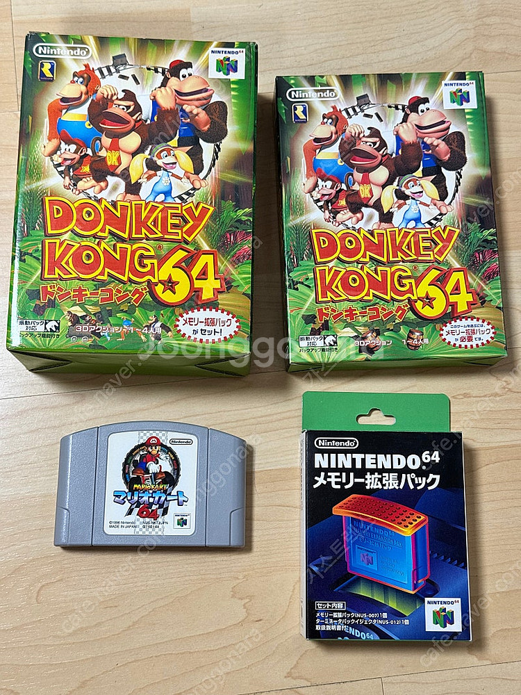 N64 닌텐도64 동키콩64 하이레죠 동봉팩 + 마리오...--0
