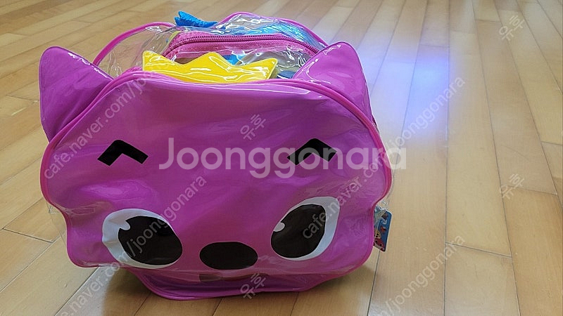 핑크퐁 가방 모래놀이 세트 새상품--0