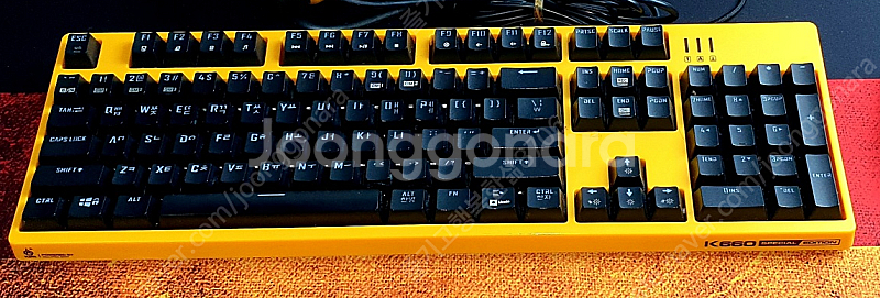 A급 완전방수 앱코 K660 스페셜에디션 엘로우 광축키...--0