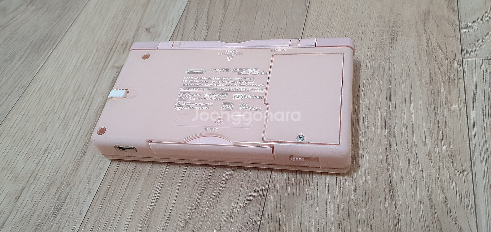 핑크색상 닌텐도DS light NDSL+ 128기가 2...--2