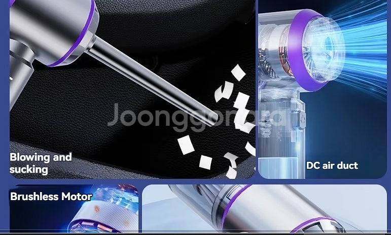강력한 충전식 BRUSHLESS 핸디청소기 박스셋트 새...--3