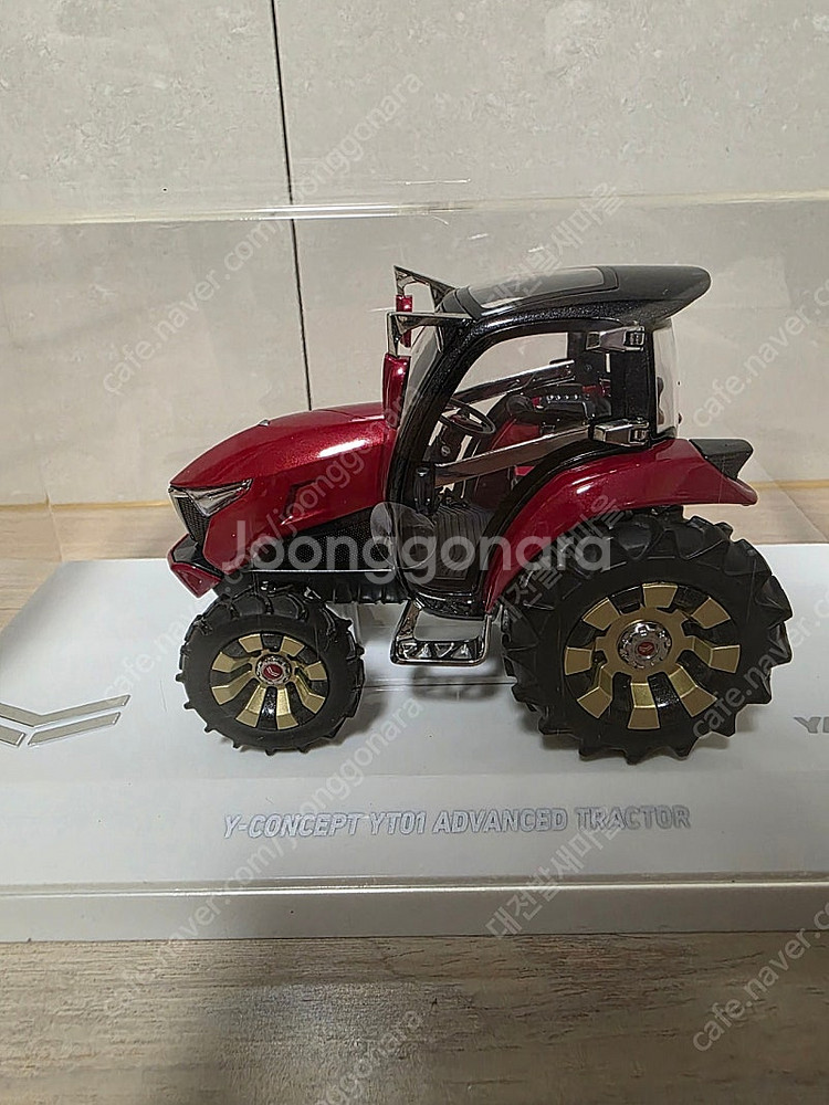 YANMAR 얀마 YT01 트랙터 피규어--0