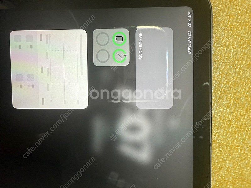 아이패드미니6 64기가 셀룰러 스페이스블랙 + 애플펜슬...--6