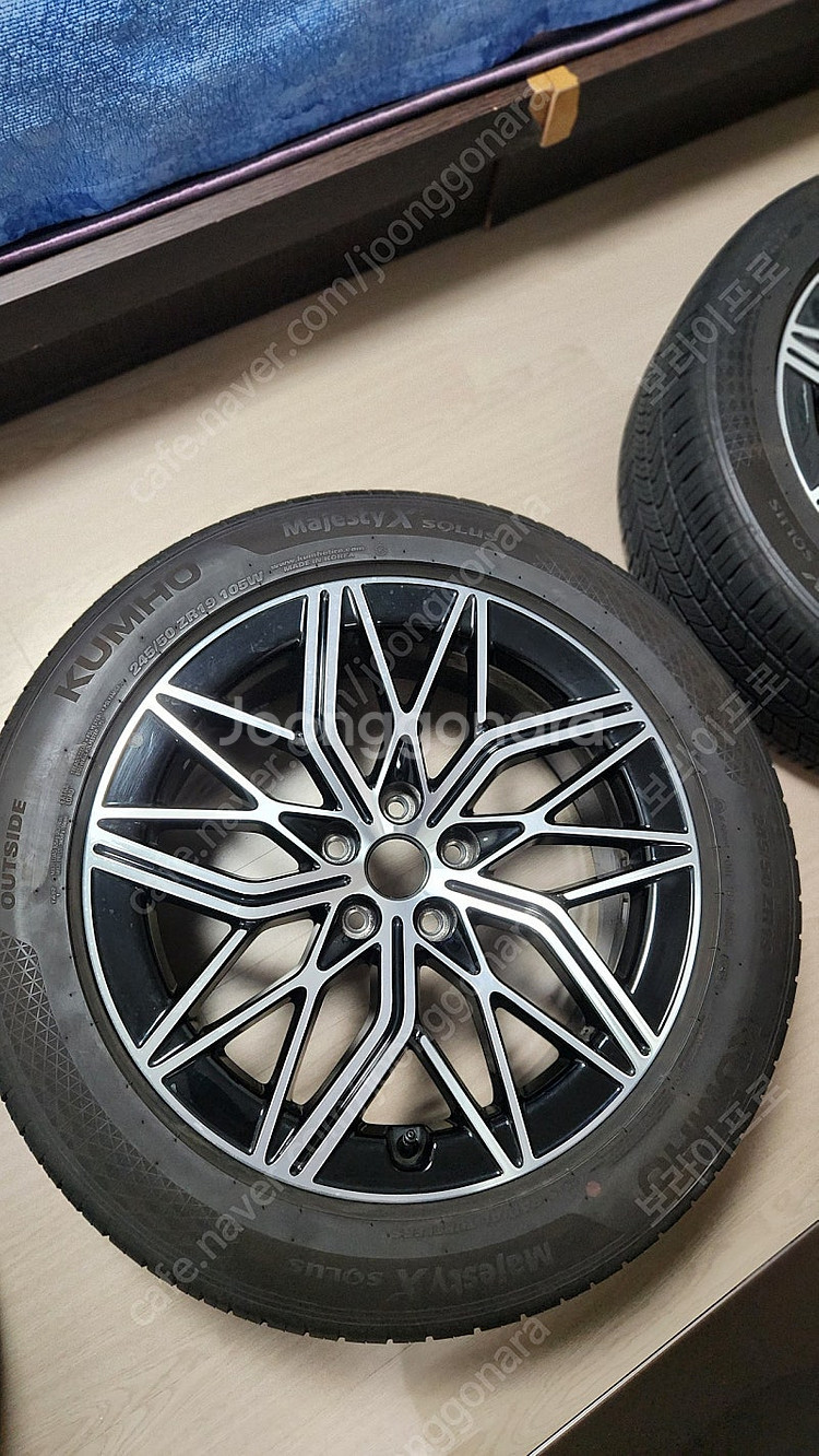 제네시스 g90 19인치 휠타이어--2