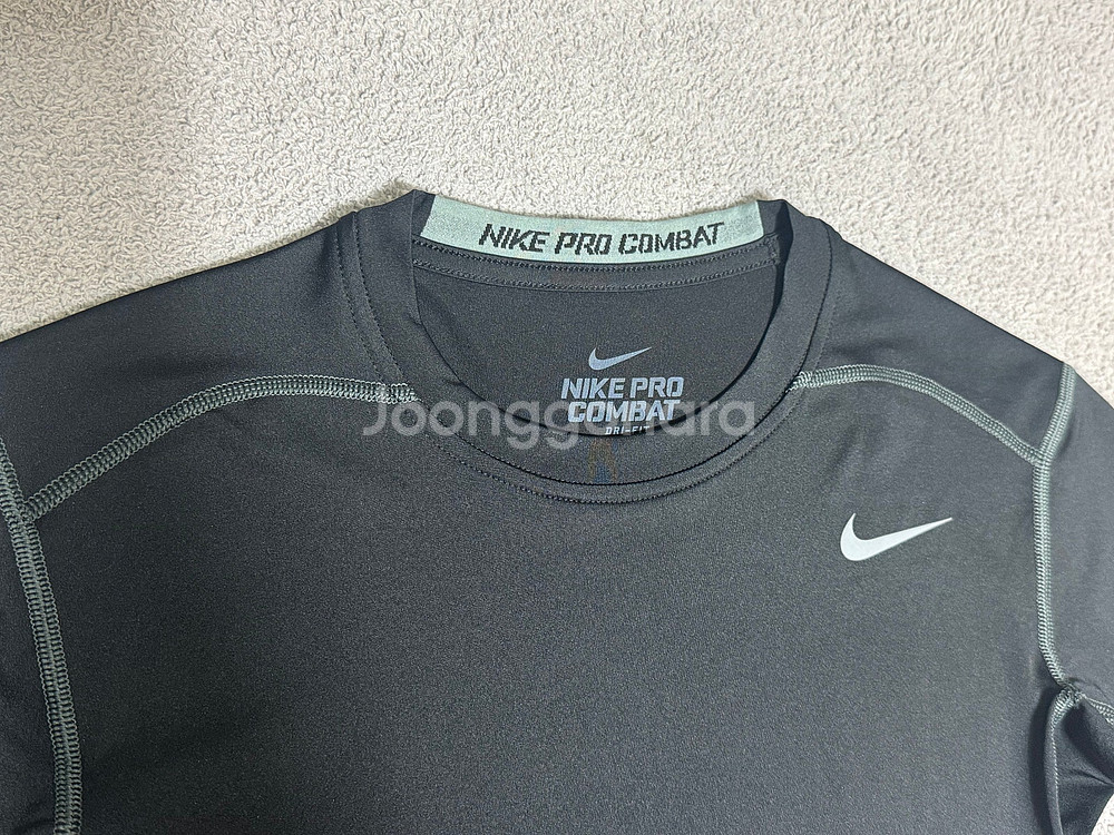 XL 나이키 프로컴뱃 블랙 런닝 기능성 드라이핏 반팔티...--2
