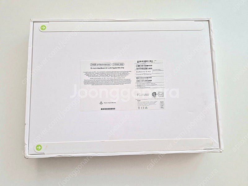맥북에어 15인치 M3 24gb 512gb--1