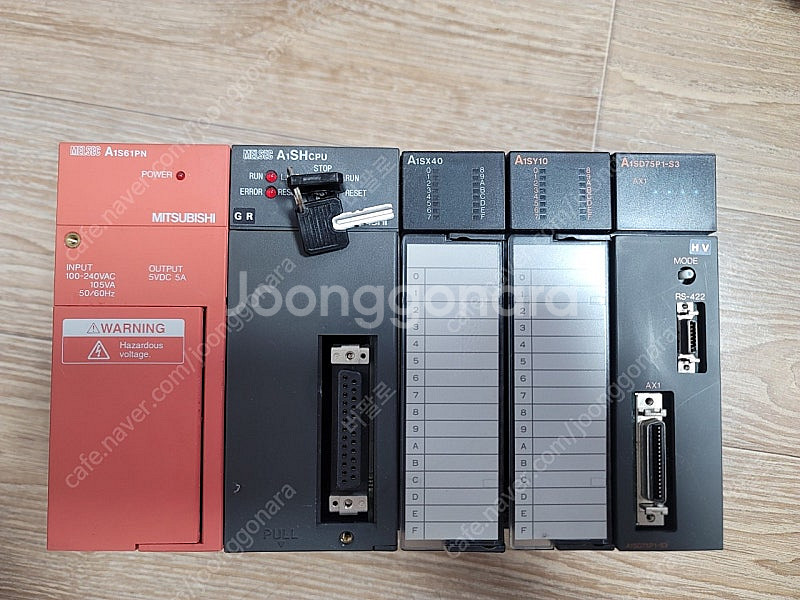 미쯔비시 melsec PLC 세트 A1S61PN 외--0