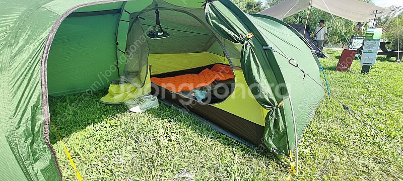 네이처 하이크 오팔러스 3 20D 그린텐트 3인용 판매...--2