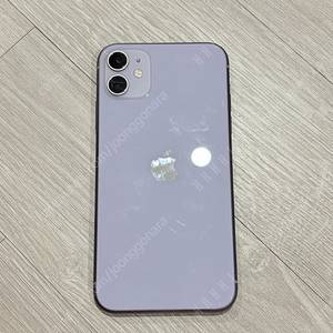 아이폰11 64gb 퍼플 액정 파손