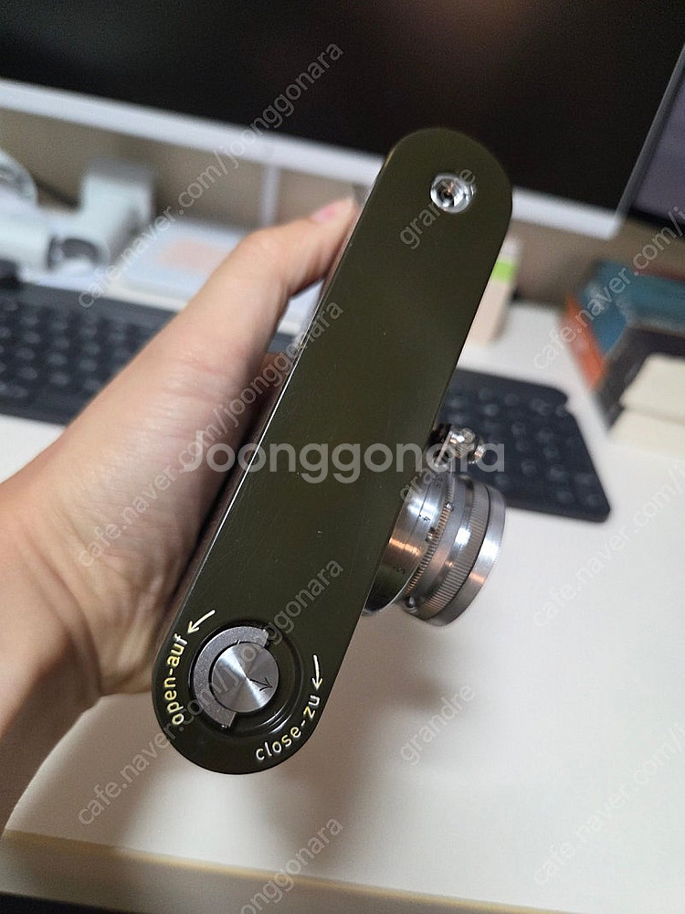 라이카 바르낙 IIIC Olive Green repai...--4