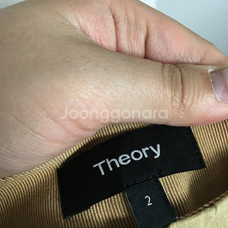 THEORY 띠어리 린넨 와이드핏 팬츠 2--3