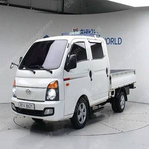 중고트럭 매매 중고화물차매매 흰색 2017년식 76,767km 1.0톤/더블캡/초장축/(CRDi) 수원중고차