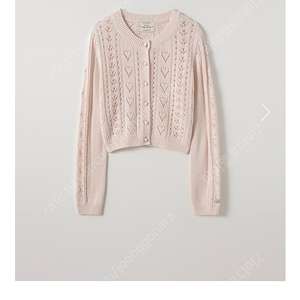 FYEO 포유온 eli heart crochet cardigan