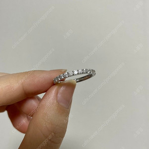 랩다이아 반지 이터니티링 다이아 가드링 14k