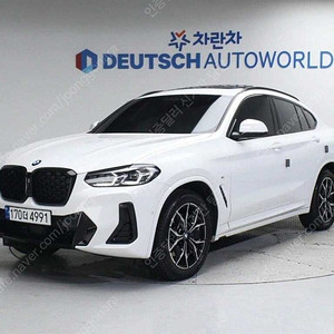 흰색 2023 BMW X4 중고 xDrive 20i M 스포츠 중고자동차가격 78,692 km