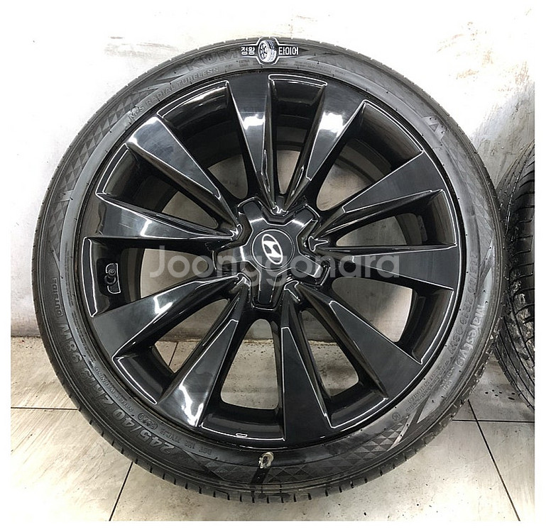 그랜저HG 셀러브리티 블랙 휠타이어 245/40R19--5