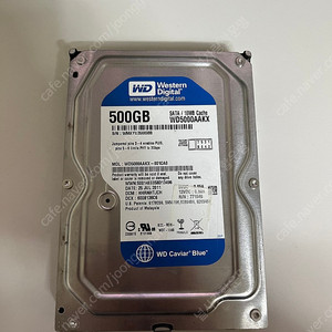 WD HDD 500GB 팝니다.