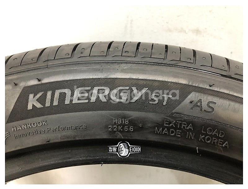 중고타이어 한국타이어 키너지STAS 235/45R18 ...--3