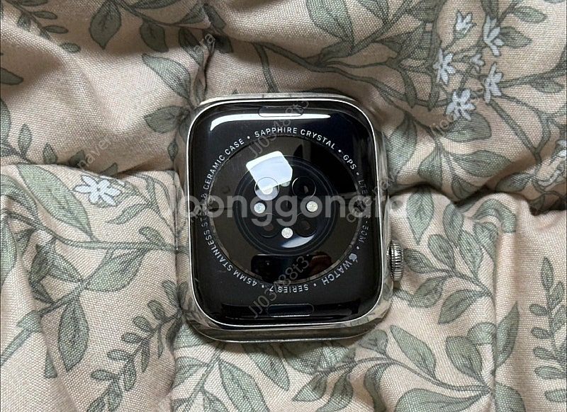 애플워치7 (se 7) 실버 스테인리스 스틸 45mm ...--1
