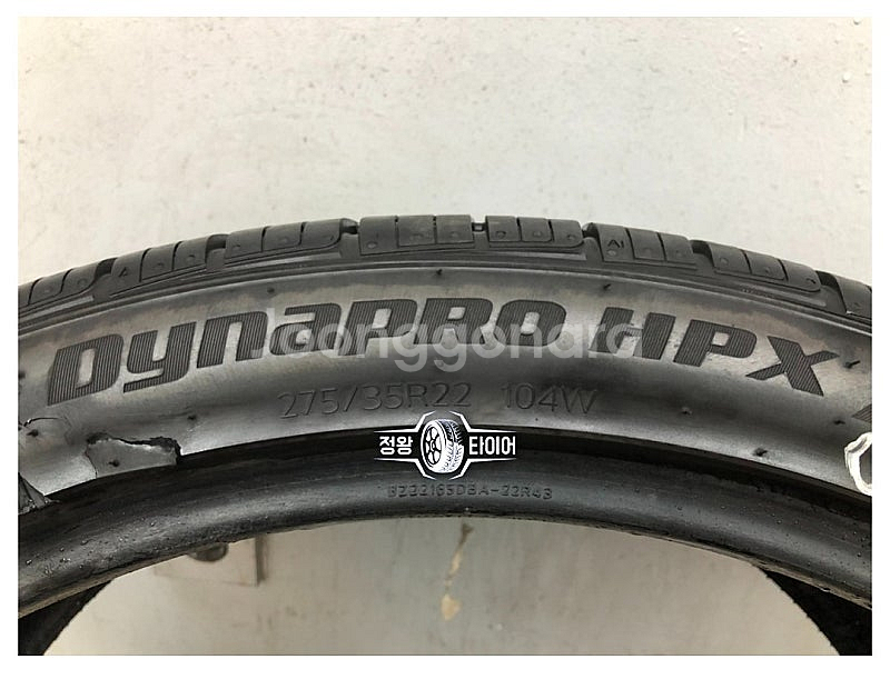 중고타이어 한국타이어 다이나프로 HPX 275/35R2...--5
