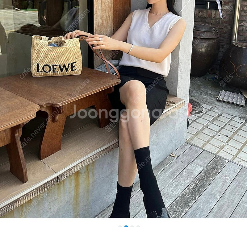 로에베 폰트라탄백 스몰--3