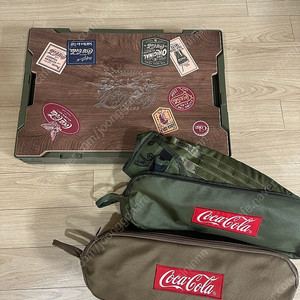 로이체x코카콜라 캠핑의자, 폴딩박스 세트