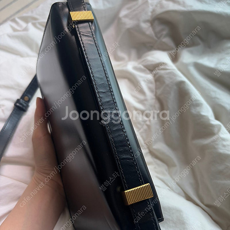 보테가베네타 론드백 블랙 미니--3
