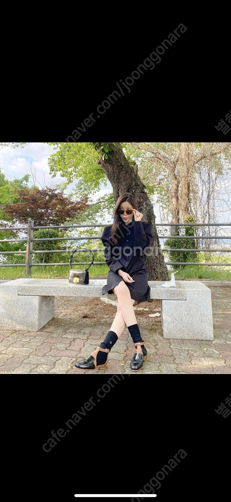보테가베네타 론드백 블랙 미니--6
