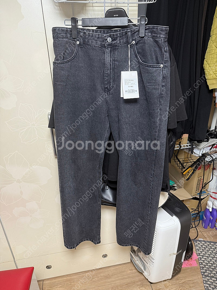 타임옴므 플레어 데님 팬츠--0