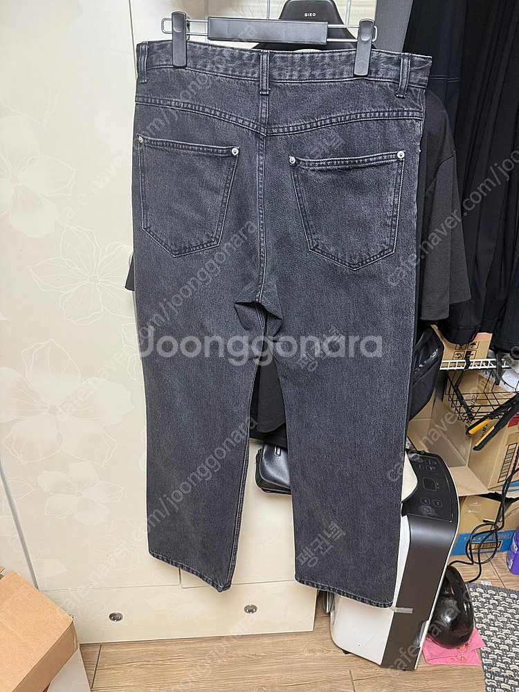 타임옴므 플레어 데님 팬츠--1