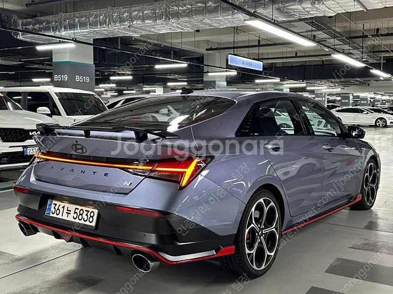 4,086 km 아반떼 중고 더 뉴 아반떼 CN7 2....--9