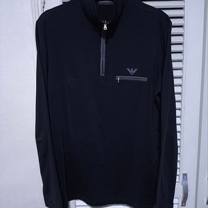 XL 엠포리오 아르마니 반집업 기능성 티셔츠