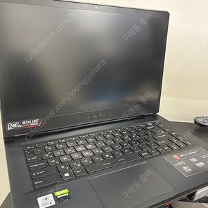 (윈10PRO 포함) 인텔 i7코어 RTX 3070 게이밍 노트북 팝니다