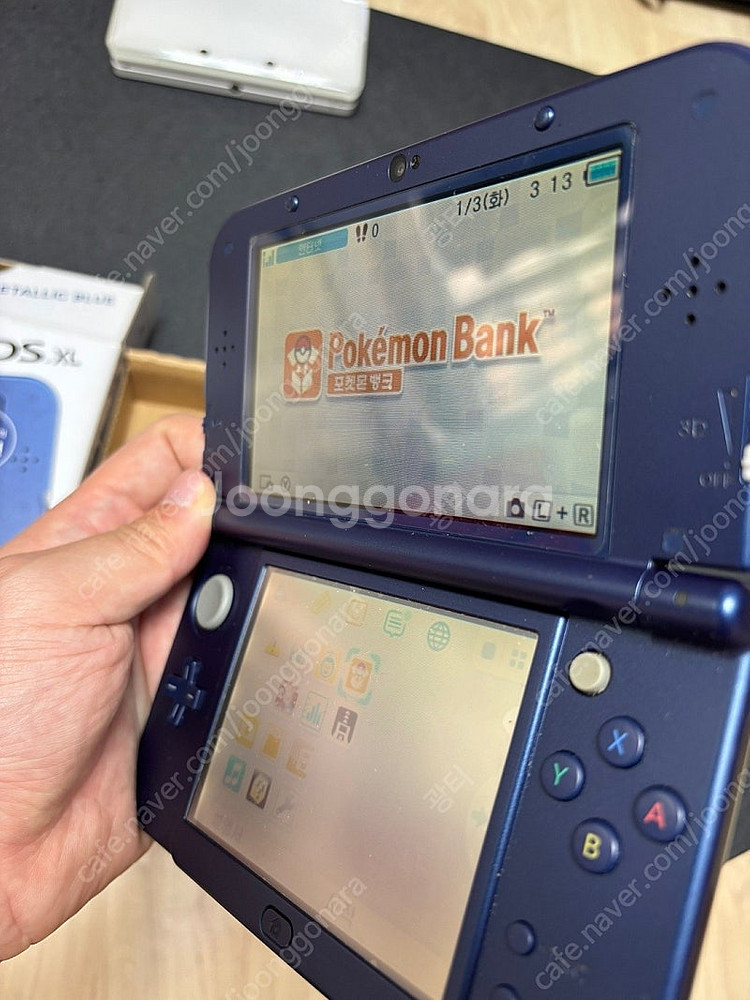 닌텐도 new 3ds xl 블루 ips 박스셋--3