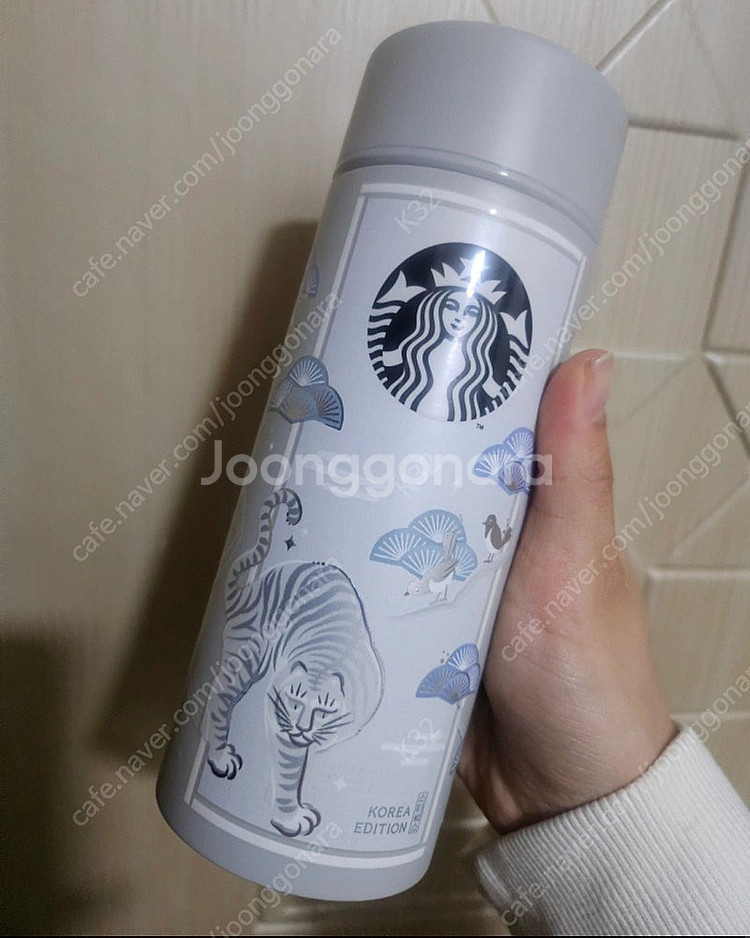 스벅 호작도 텀블러355ml--1