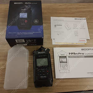 ZOOM H4N Pro Black 줌 녹음기 포터블레코더