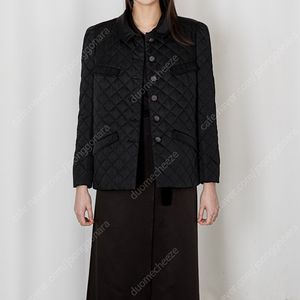 베르데오시도 실크 퀼팅 구스다운 자켓 (경량패딩) M (택포)