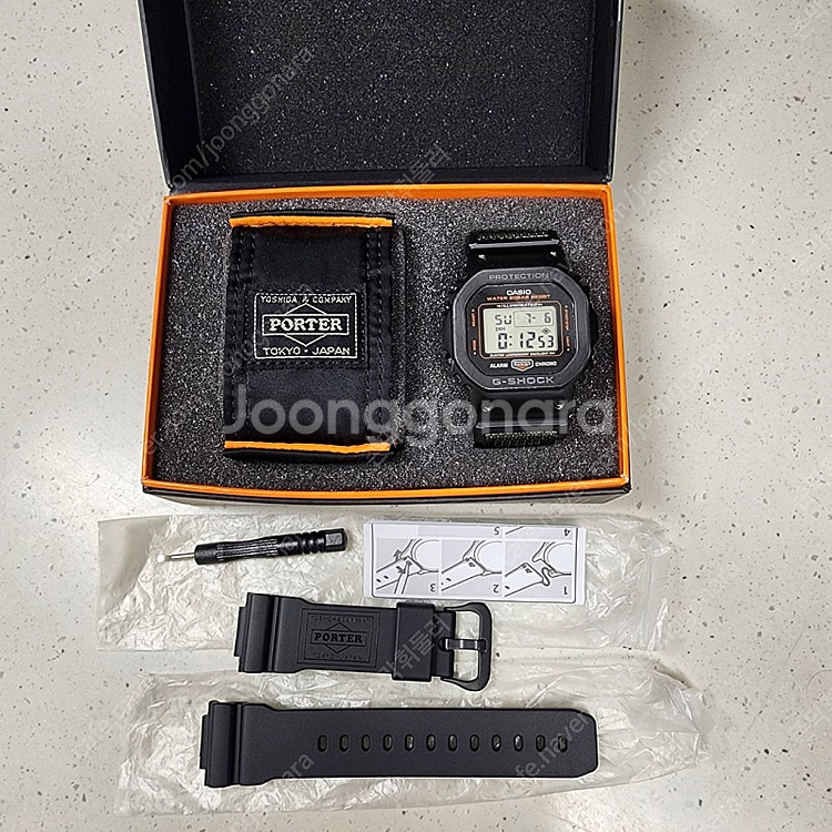 지샥 요시다 포터 85주년 스퀘어 GM-5600EY 팝...--0