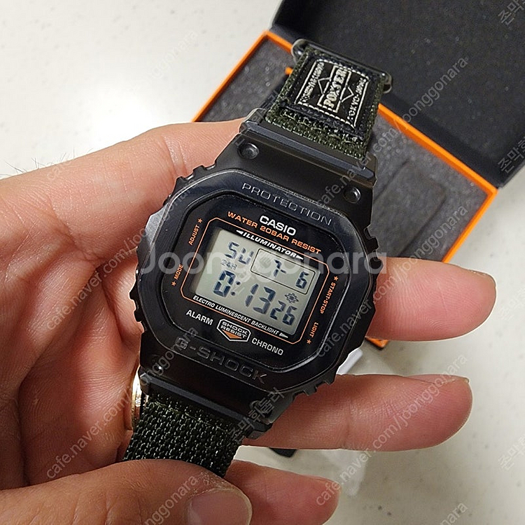 지샥 요시다 포터 85주년 스퀘어 GM-5600EY 팝...--1