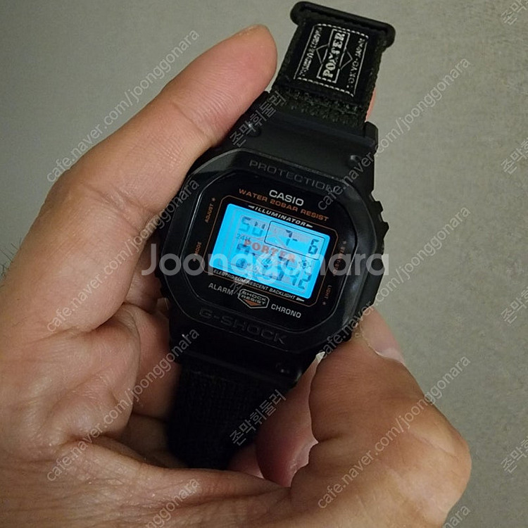 지샥 요시다 포터 85주년 스퀘어 GM-5600EY 팝...--2