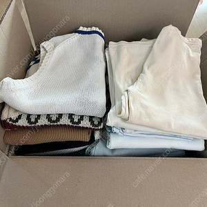 아기옷 내복, 반팔티, 기본티, 조끼, 스키바지 등 (일괄판매)