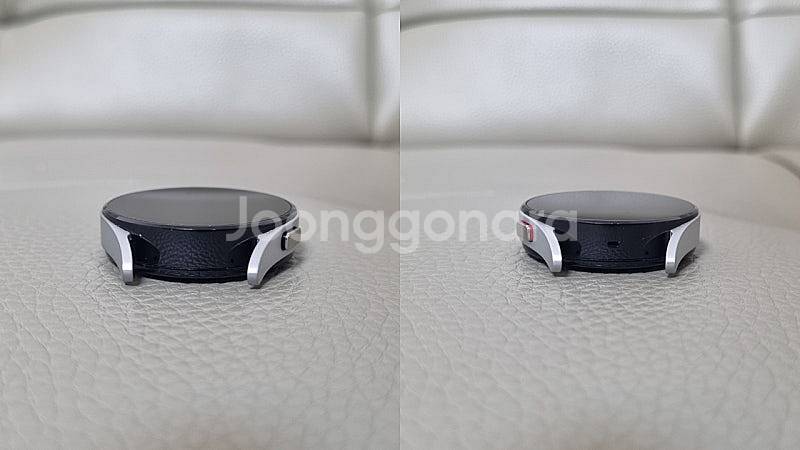 갤럭시워치4 40mm 실버 wifi +충전기+스트랩--1