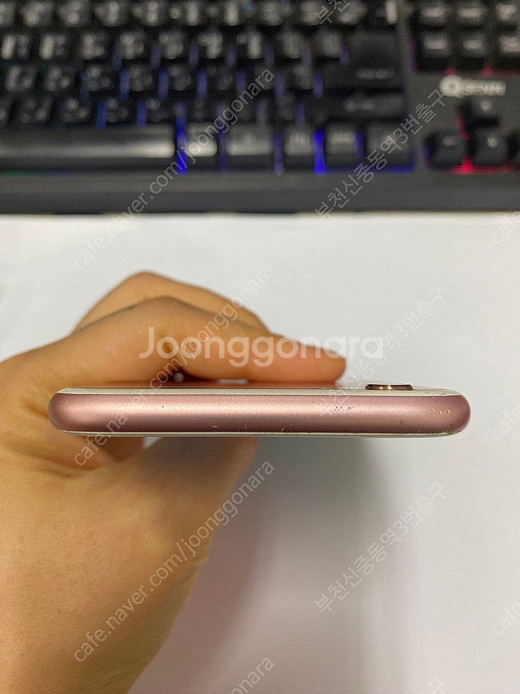 205190 아이폰6S 로즈골드 16GB (액정파손) ...--4
