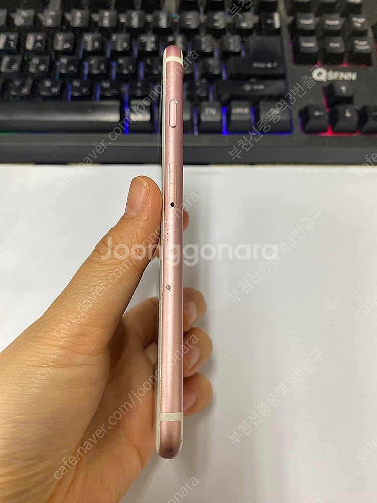 205190 아이폰6S 로즈골드 16GB (액정파손) ...--6