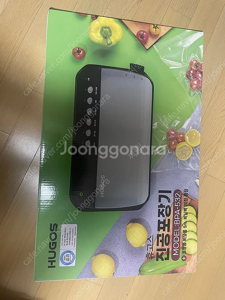 휴고스 진공포장기 BPA-532 미개봉 새상품--0